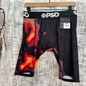 PSD Black and Red Boxer Briefs with Dynamic Design